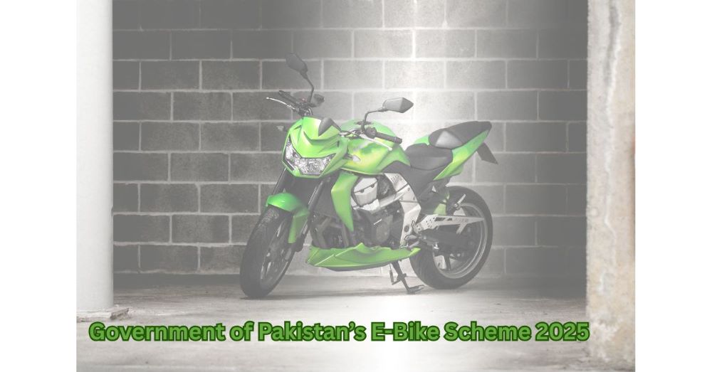Government of Pakistan’s E-Bike Scheme 2025