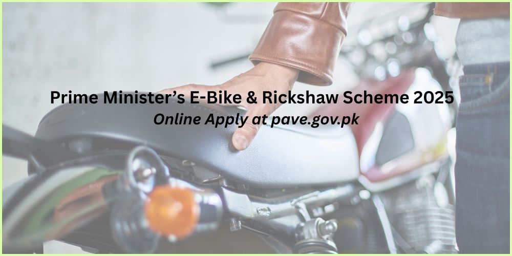 Prime Minister’s E-Bike & Rickshaw Scheme 2025